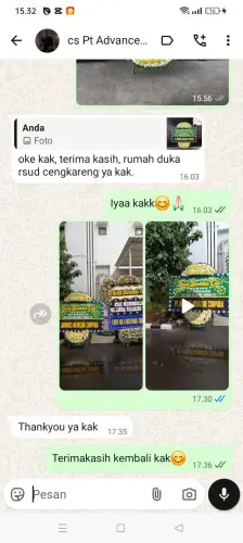 Testimonial Papan Bunga Pernikahan kadudodol