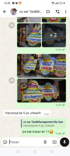 Testimonial Papan Bunga kadudodol